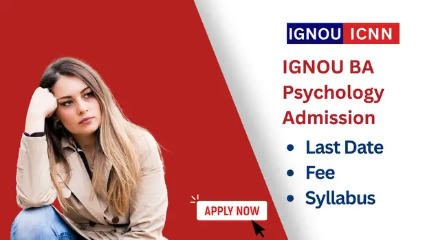 IGNOU BA Psychology Admission