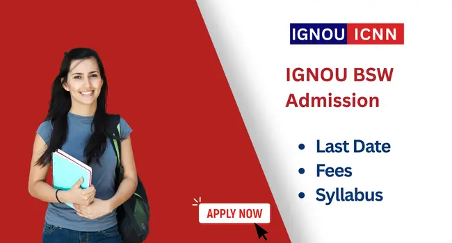 IGNOU BSW Admission
