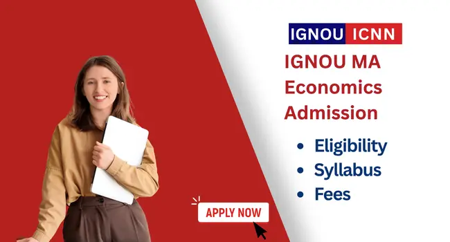 IGNOU MA Economics Admission