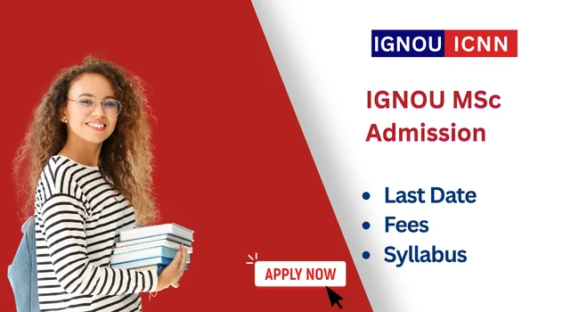 IGNOU MSc Admission